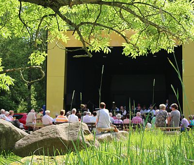 Musikpavillion im Kurpark Schierke